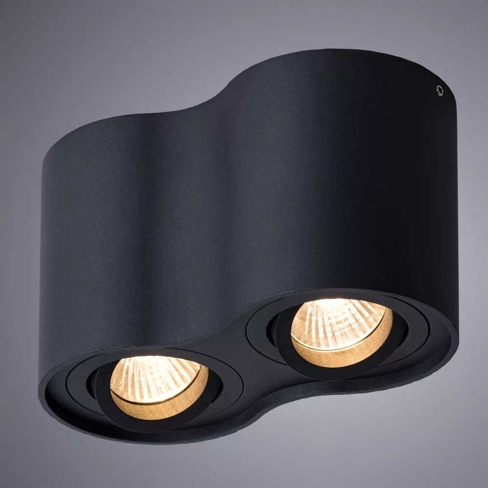 Точечный накладной светильник Arte Lamp FALCON A5645PL-2BK