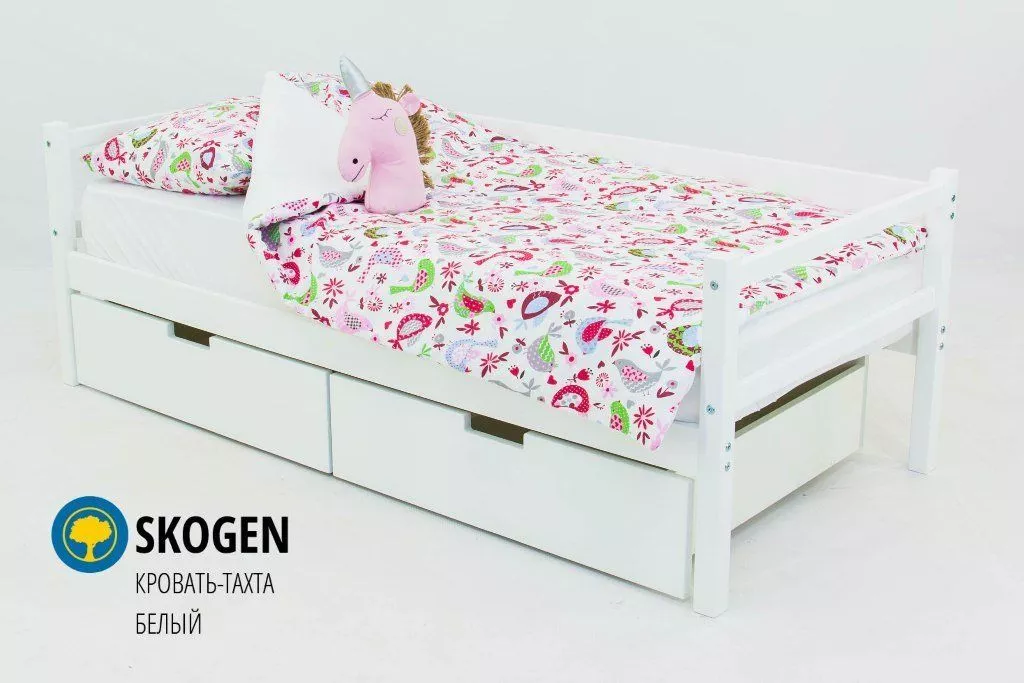 Детская кровать-тахта Svogen с ящиками