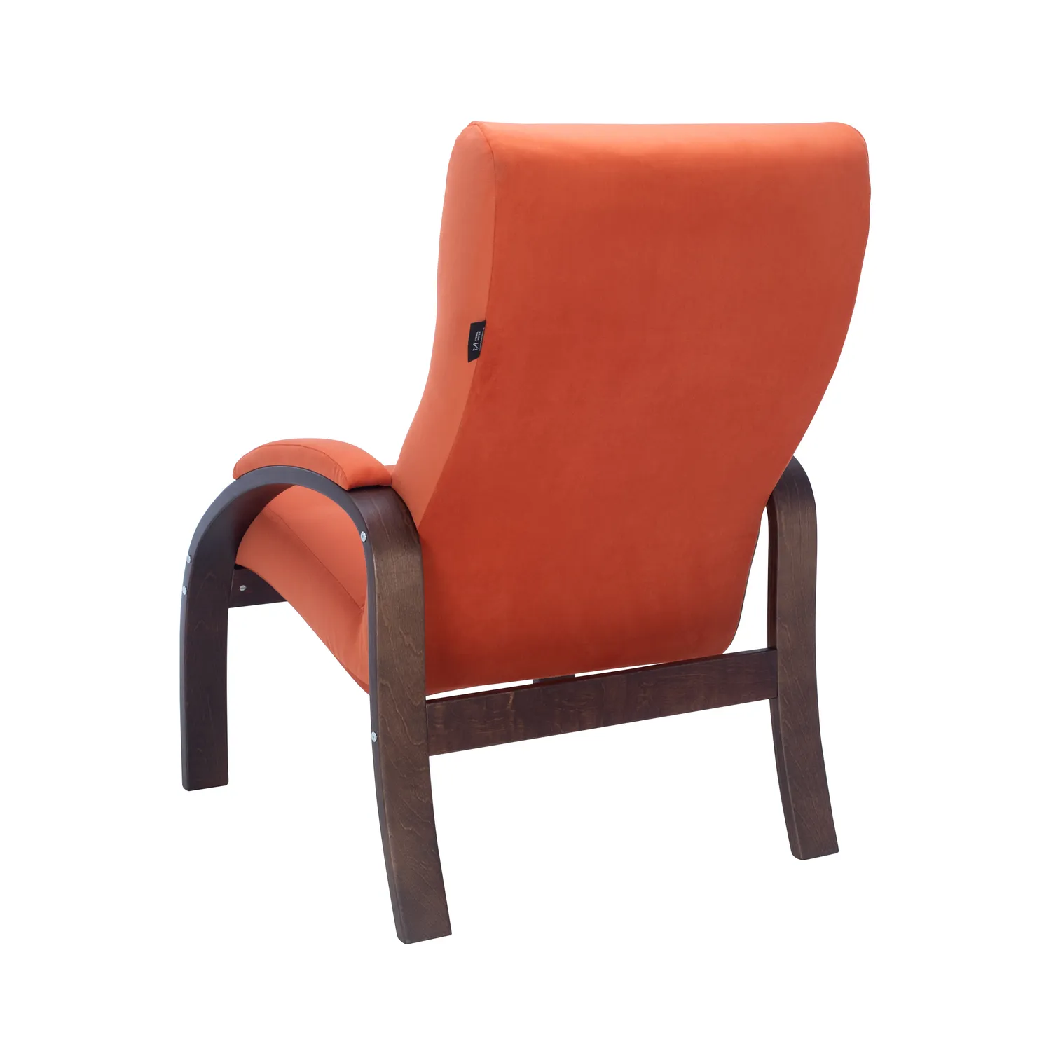 Кресло Лион Орех текстура V39 оранжевый