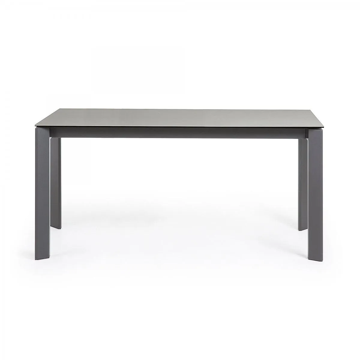 Обеденный стол La Forma Atta 220х90 светло-серый 053504