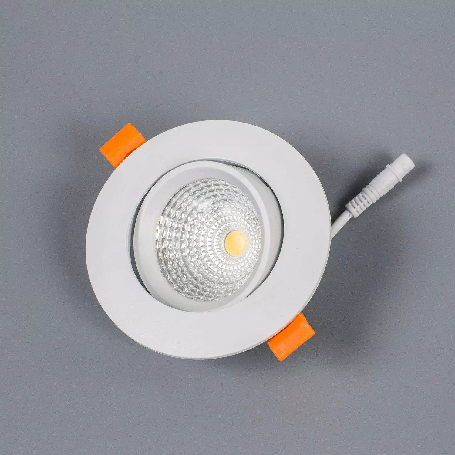 Встраиваемый светильник Каппа D 80 теплый свет Citilux CLD0055W