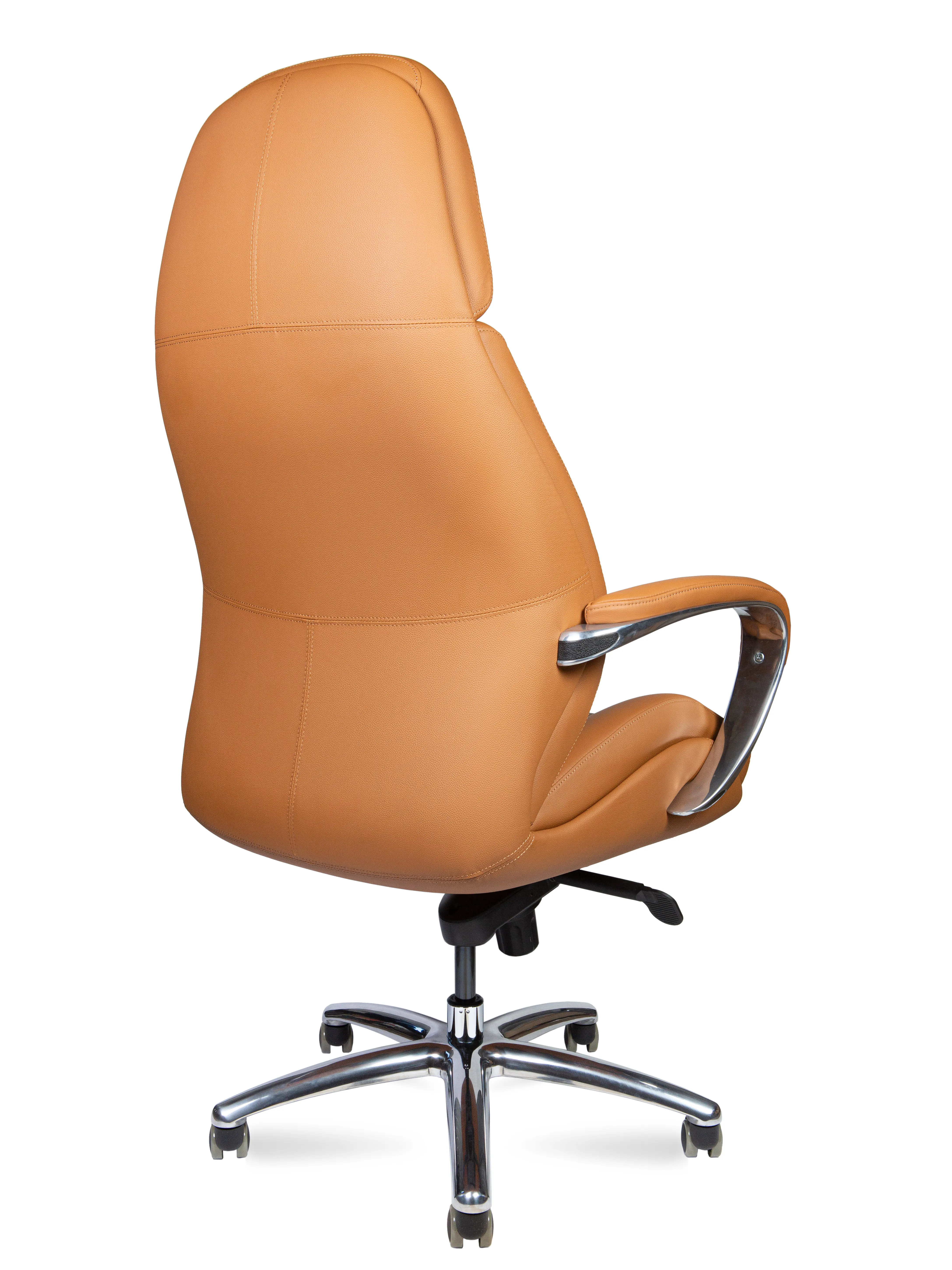 Кресло руководителя NORDEN Porsche натуральная кожа светло-коричневый F181 light brown leather