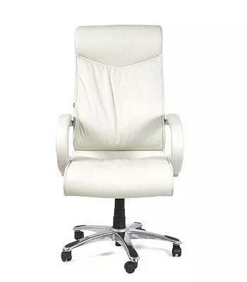 Кресло для руководителя CHAIRMAN 420 белый