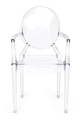 Кресло Secret De Maison MEDALION прозрачный с подлокотниками