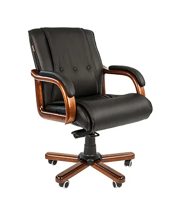 Кресло для руководителя CHAIRMAN 653-M кожа