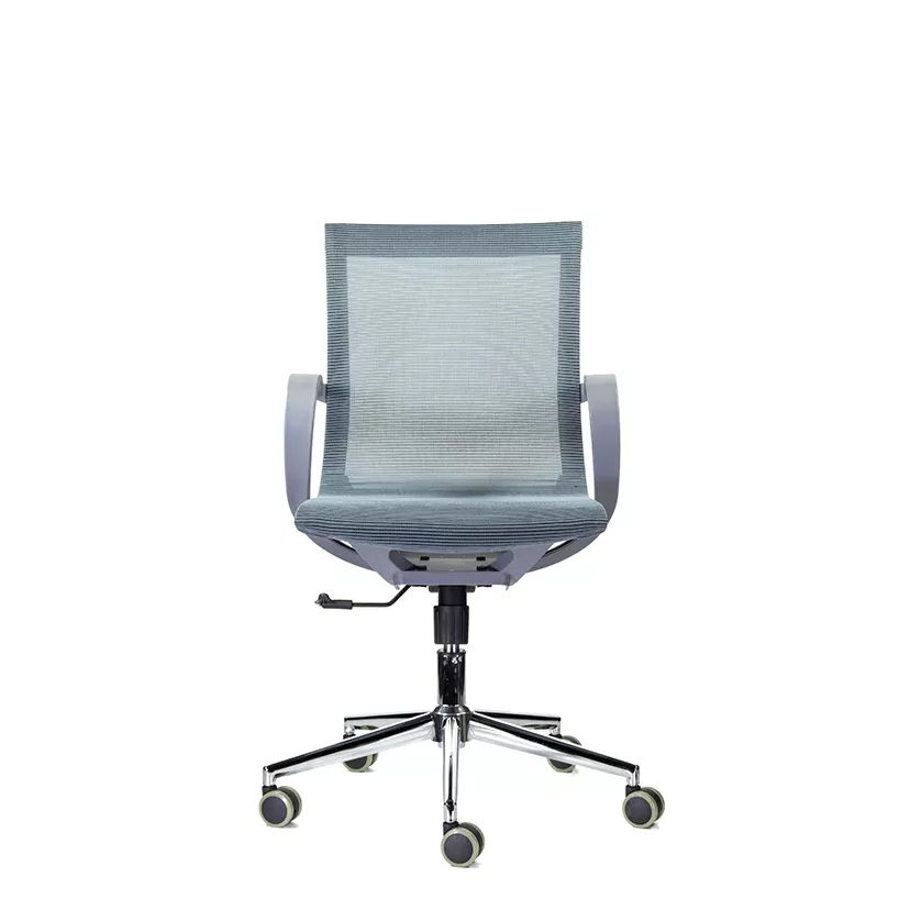 Кресло компьютерное ЙОТА М-805 GRAY CH голубой