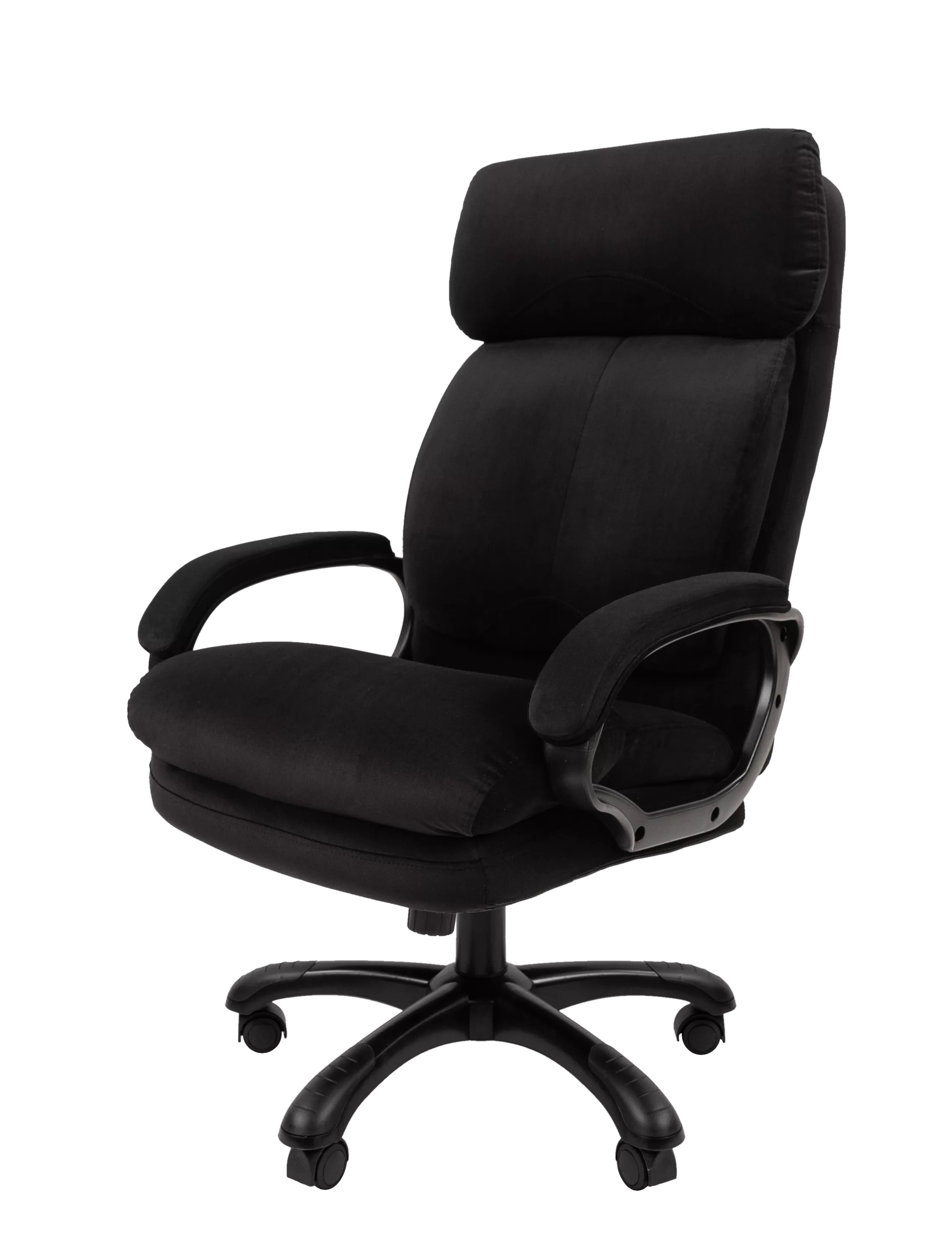 Кресло компьютерное CHAIRMAN HOME 505 для дома усиленное до 150 кг черный