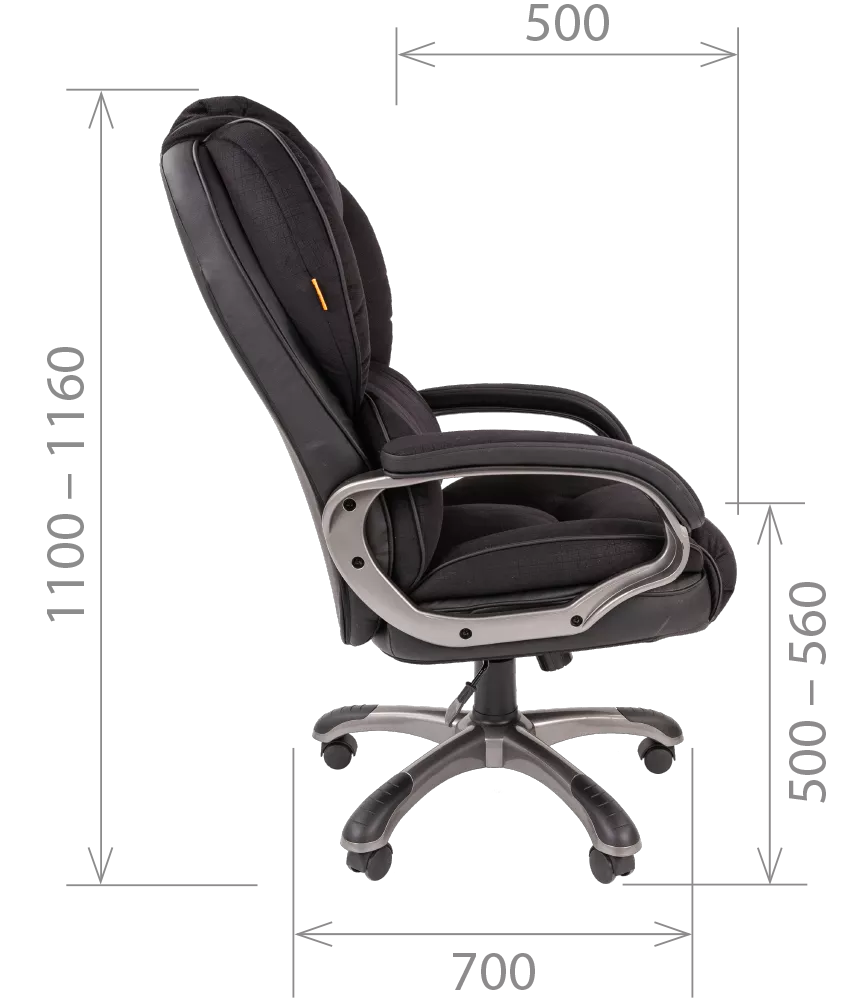 Кресло для руководителя усиленное (до 150 кг)  CHAIRMAN 434
