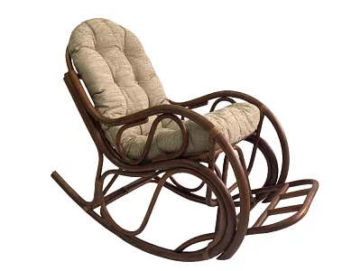 Кресло-качалка для отдыха 05 05 (разборное) миндаль матовый