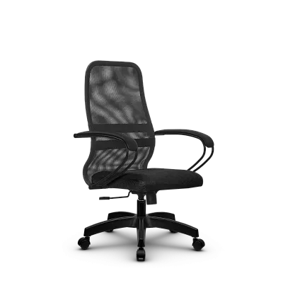 Кресло компьютерное SU-СК130-8 Pl Темно-серый / темно-серый