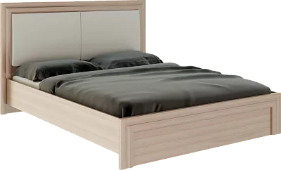 Кровать 160 см с подъемным механизмом и мягкой частью Глэдис М32