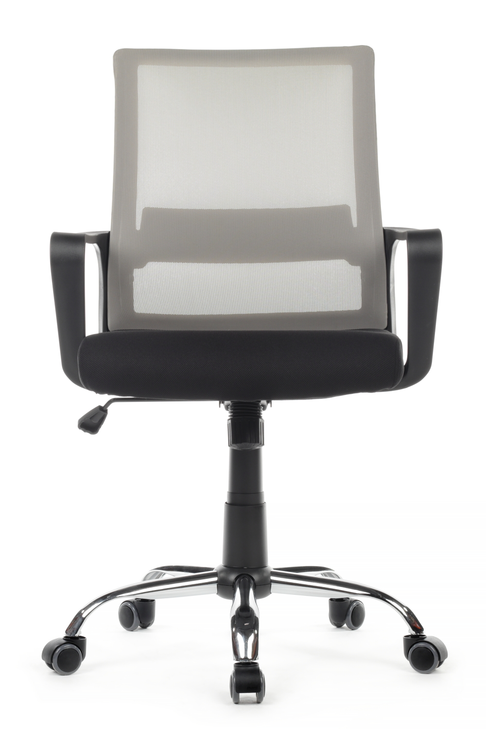Кресло компьютерное Riva Chair Mint 1029MB без подголовника черный / серый