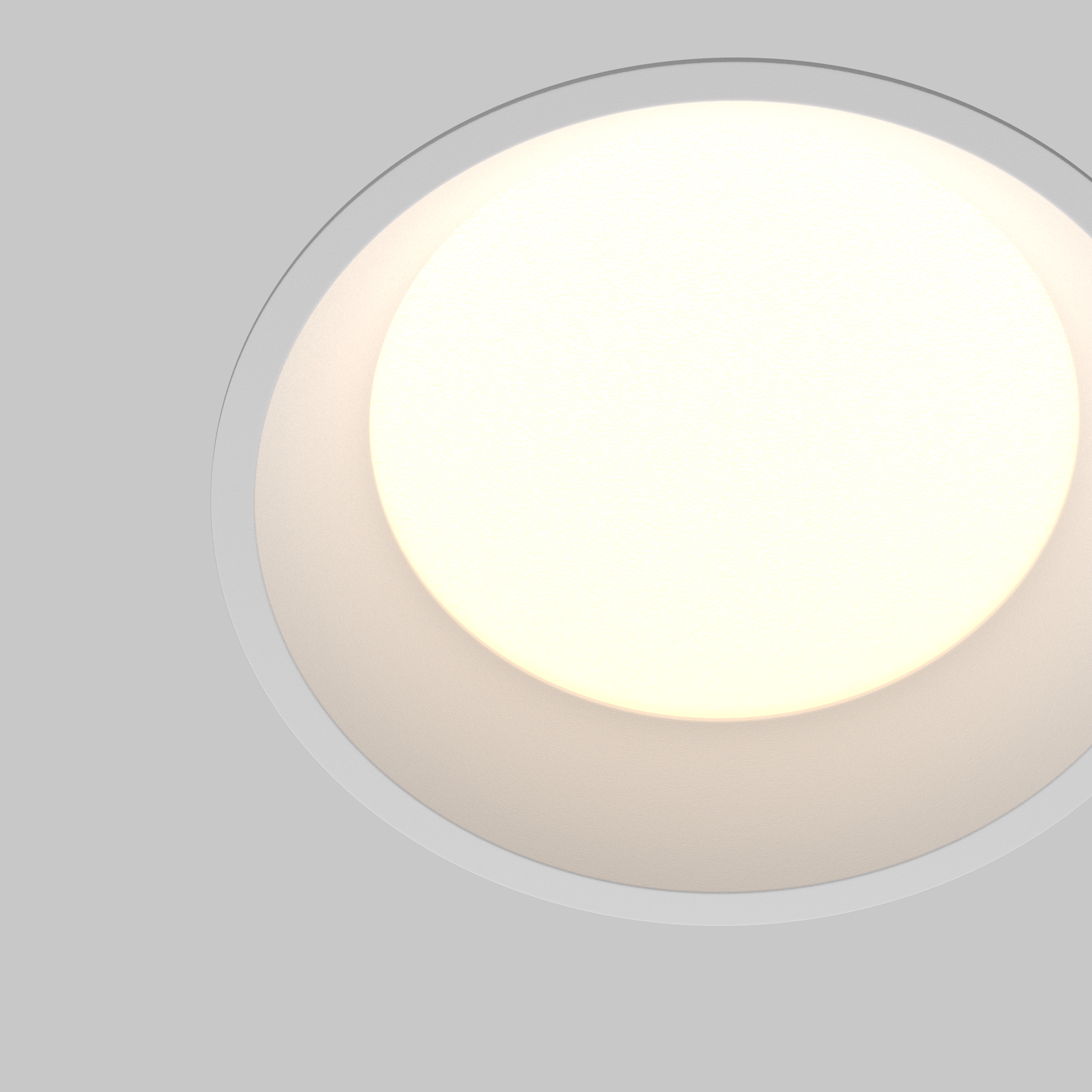 Точечный встраиваемый светильник Maytoni Okno DL055-12W3-4-6K-W