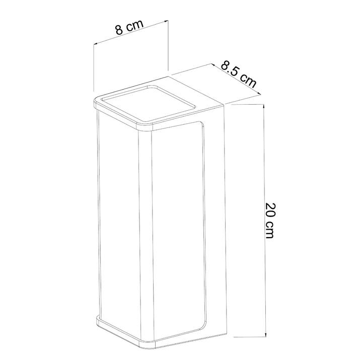 Уличный настенный светильник ARTE LAMP LANCIA A6419AL-1BK