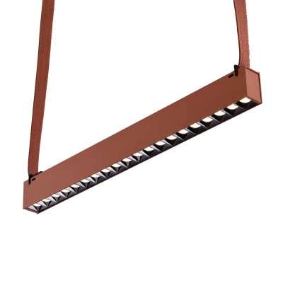 Светильник трековый 48V 7W 3000K 80° красный Lightstar Nove 208212