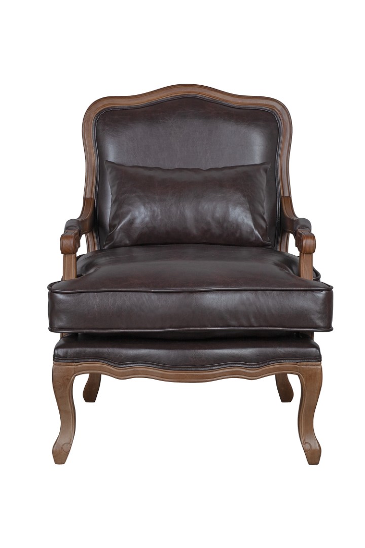 Кресло с подлокотниками Nitro Brown Коричневый