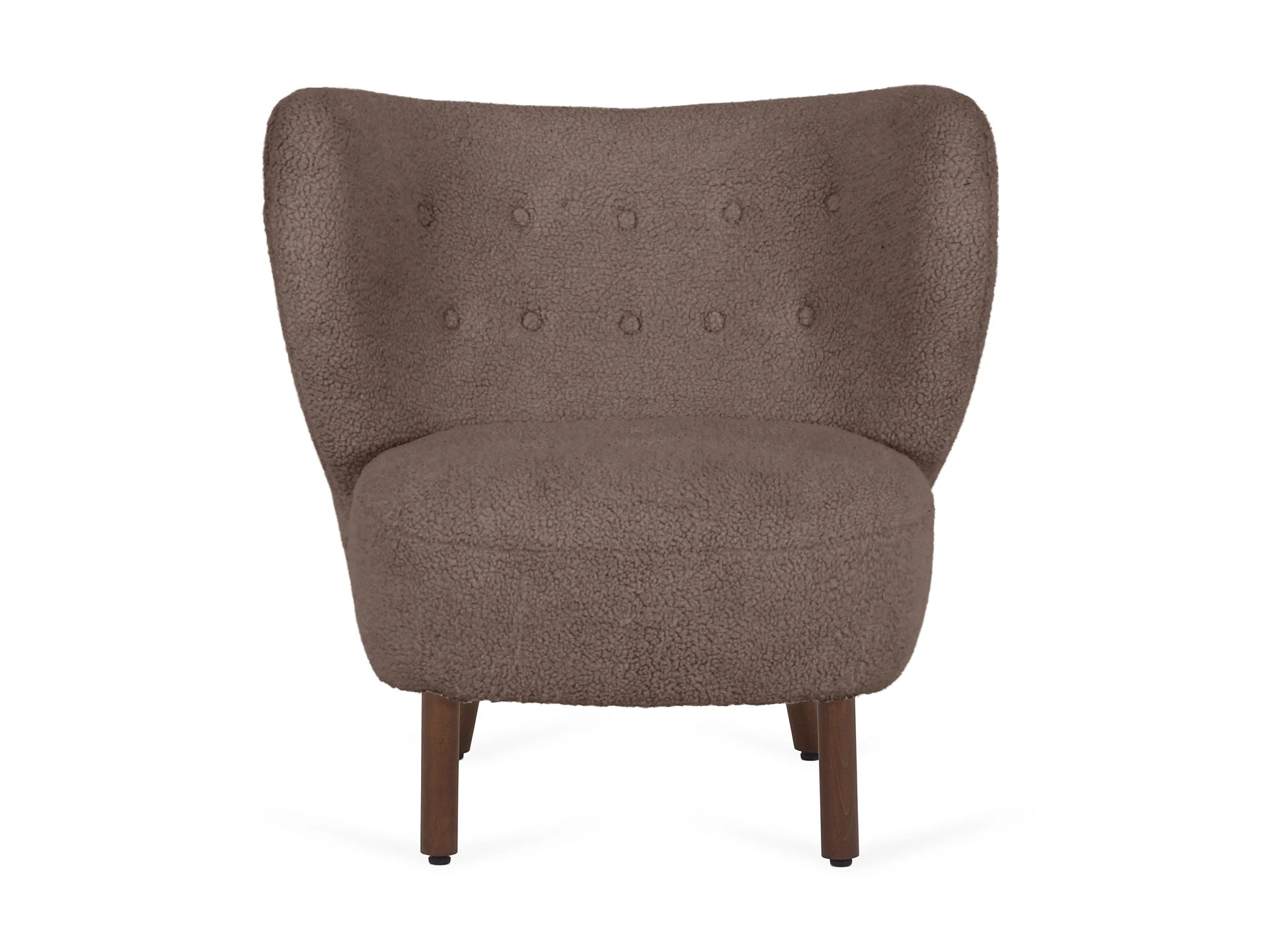 Кресло Lounge Wood коричневый 819084