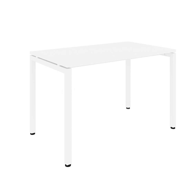 Стол офисный MULTI-OFFICE СТИЛ (Steel) 120х70х76 белый