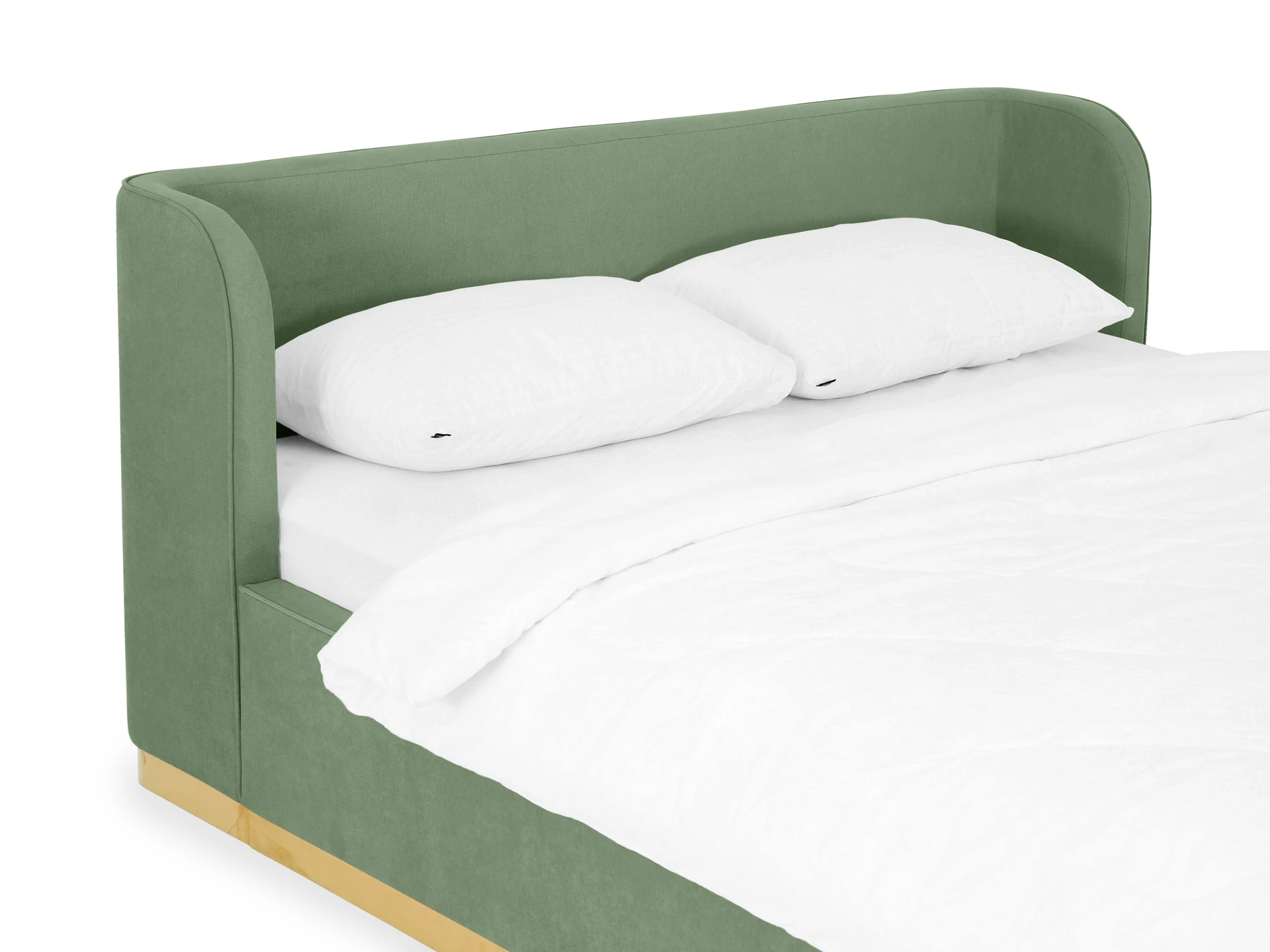 Кровать 160х200 с подъемным механизмом Vibe зеленый 748489
