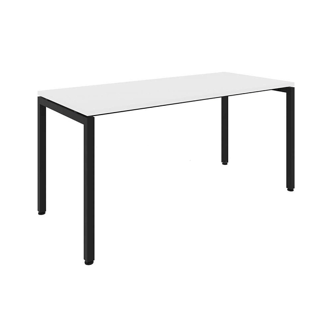 Стол офисный MULTI-OFFICE СТИЛ (Steel) 160х70х76 белый / антрацит
