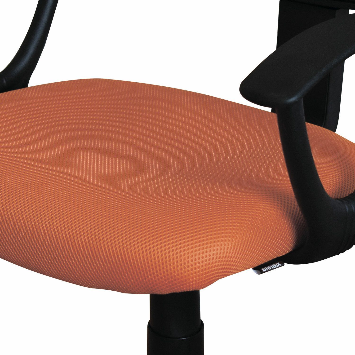 Кресло офисное компактное BRABIX Flip MG-305 Оранжевый черный 531920