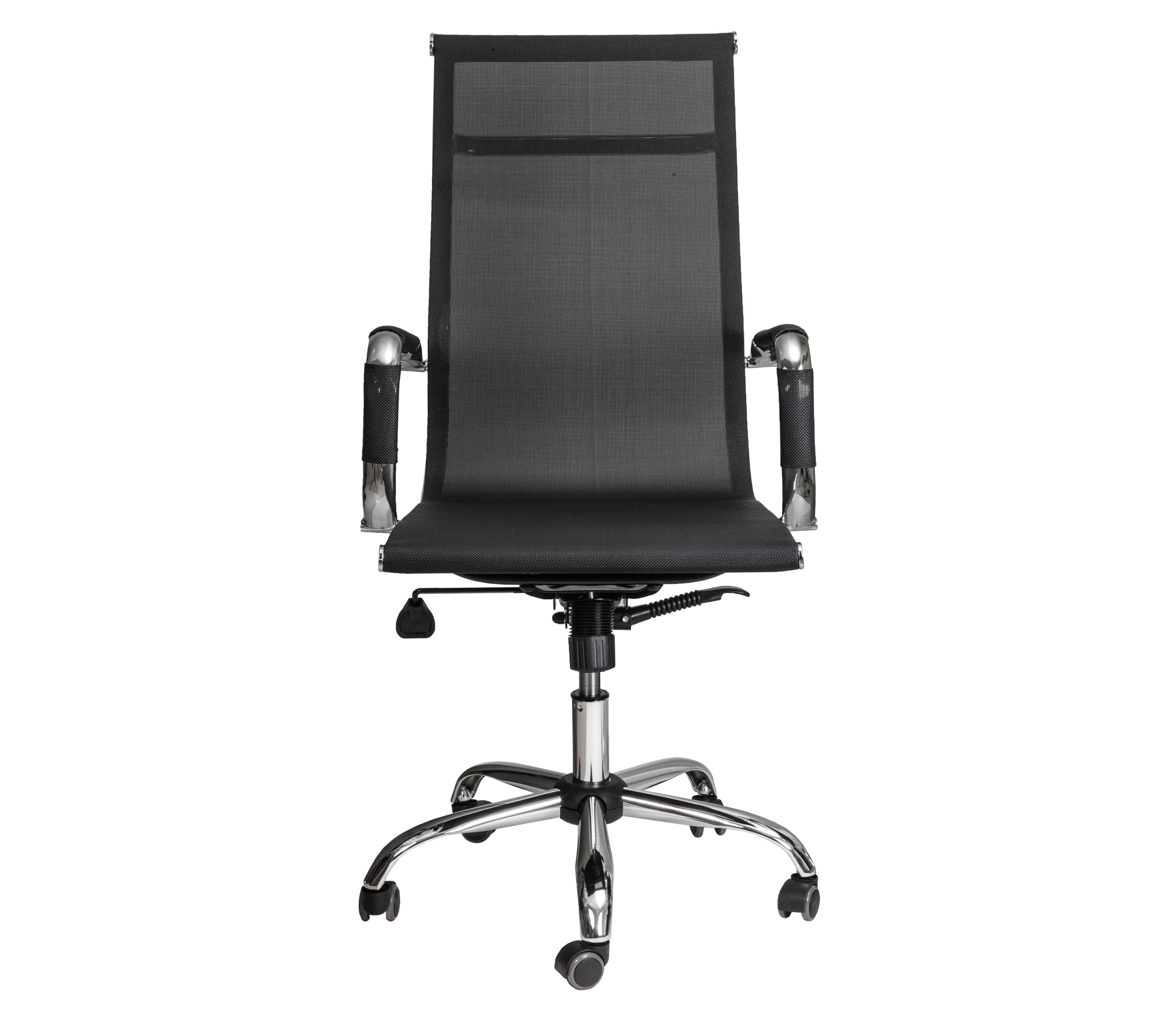Кресло для персонала OPERA NEW сетка чёрная