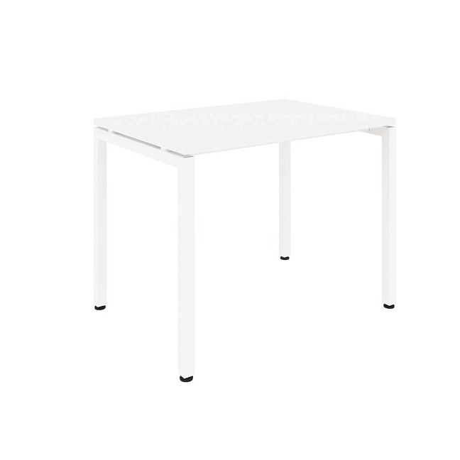 Стол офисный MULTI-OFFICE СТИЛ (Steel) 100х70х76 белый