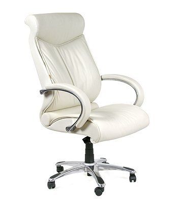 Кресло для руководителя CHAIRMAN 420 белый</div>