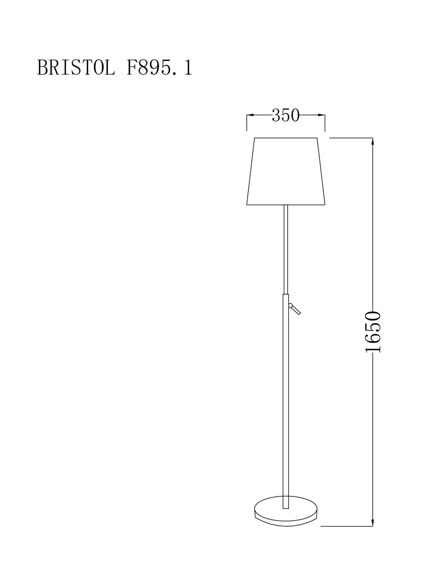 Торшер Lucia Tucci BRISTOL F895.1