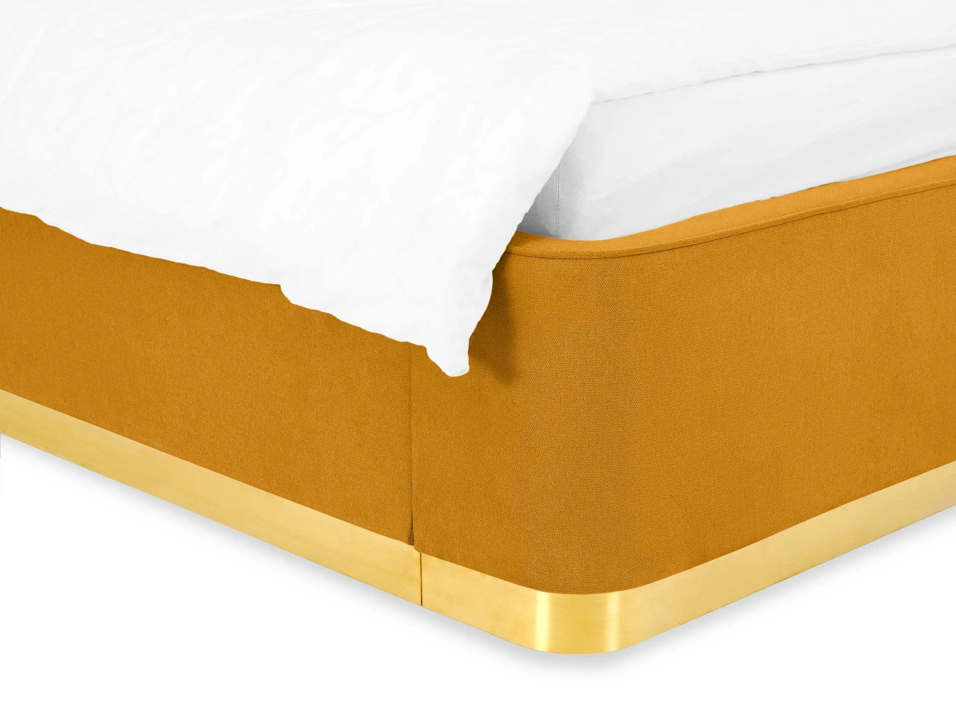 Кровать 160х200 с подъемным механизмом Vibe желтый 748490