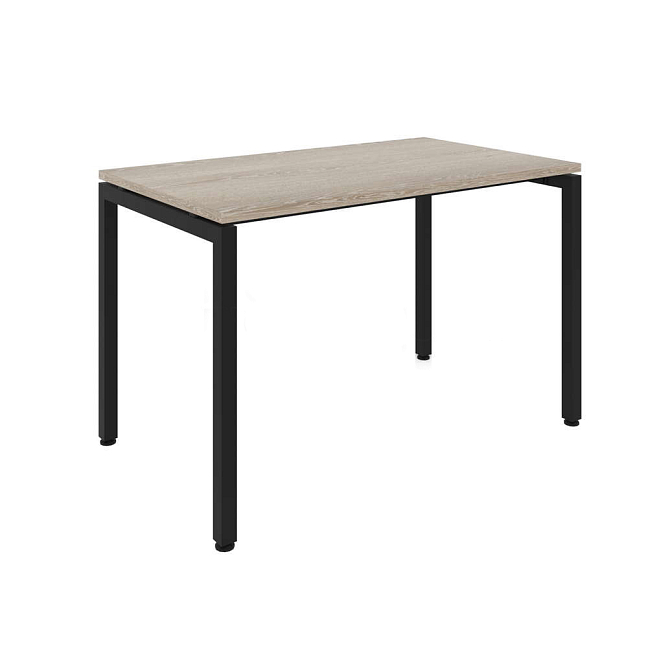 Стол офисный MULTI-OFFICE СТИЛ (Steel) 120х70х76 дуб светлый / антрацит