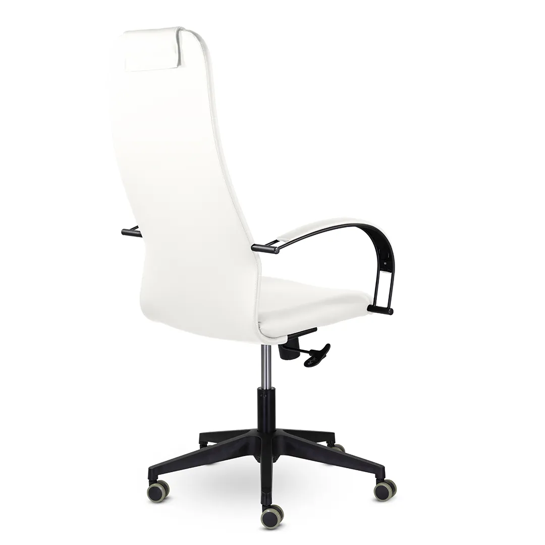 Кресло компьютерное СН-601 Соло пластик белый