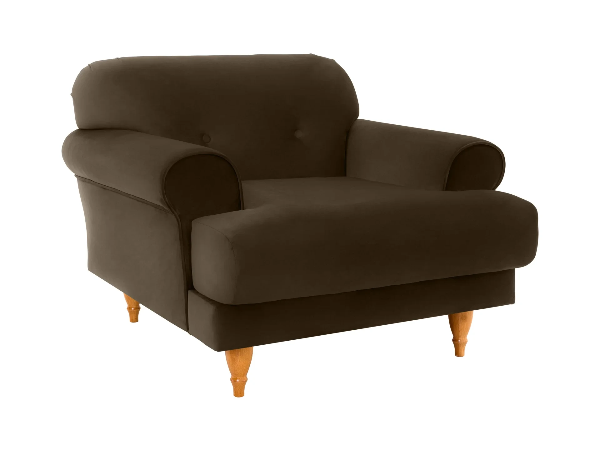 Кресло Italia (бук) темно-коричневый 339926