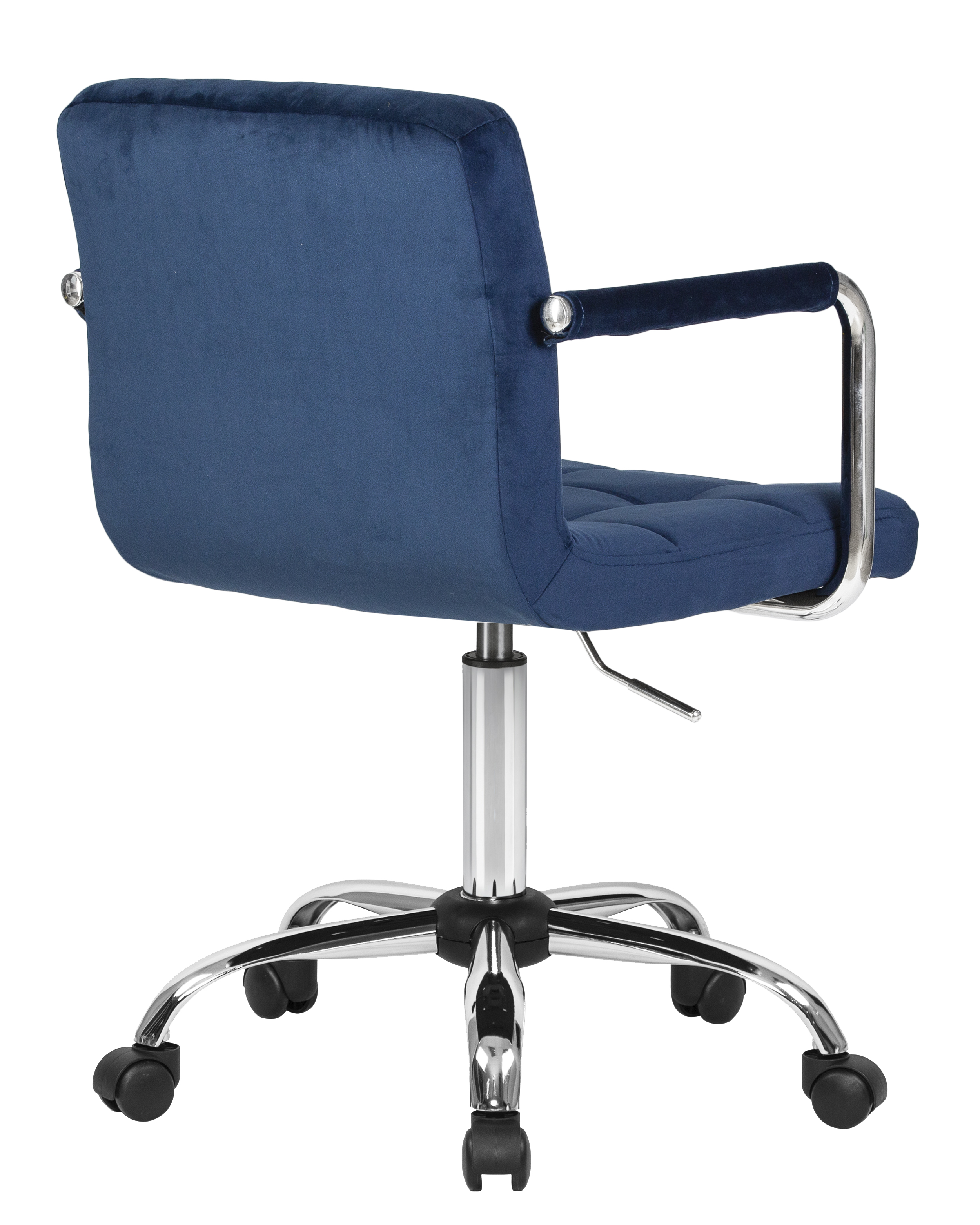 Офисное кресло для персонала DOBRIN TERRY синий велюр MJ9-117