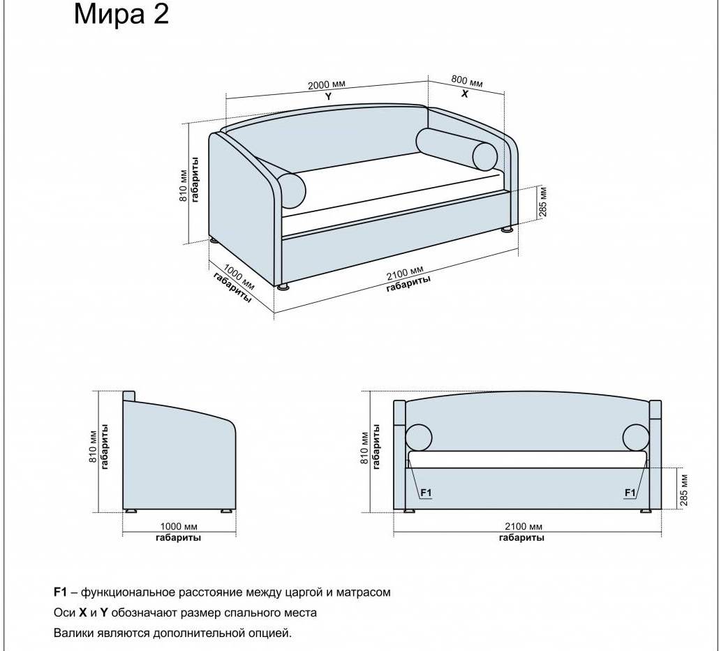 Интерьерная детская кровать МИРА 2 90х200