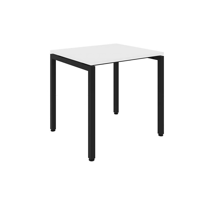 Стол офисный MULTI-OFFICE СТИЛ (Steel) 80х70х76 белый / антрацит