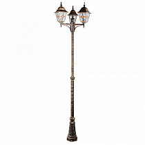 Уличный столб ARTE LAMP MADRID A1542PA-3BN