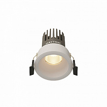 Точечный встраиваемый светильник Maytoni Dip / Дип DL115-10W-3K-W