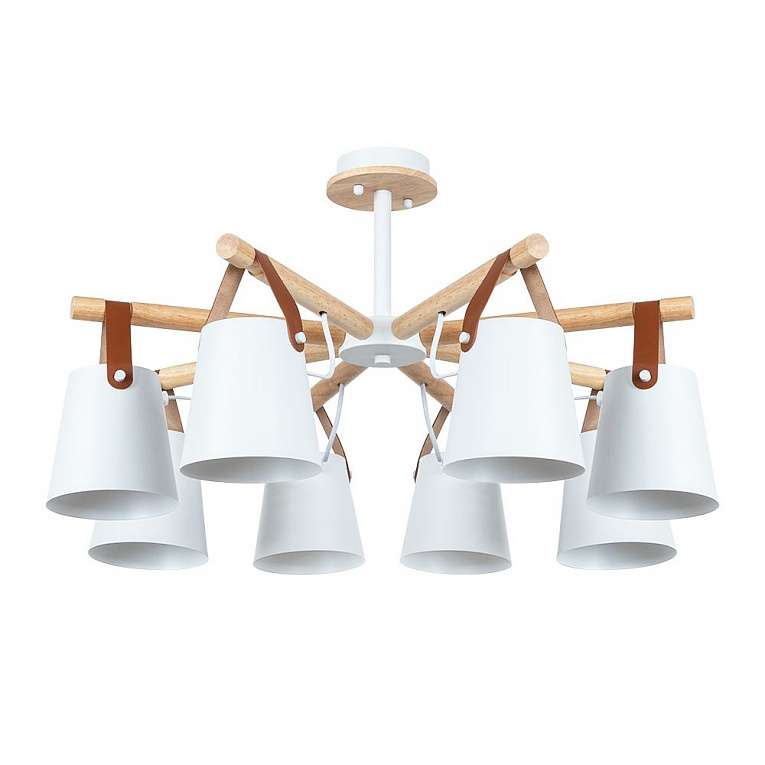 Люстра на штанге ARTE LAMP THOMAS A7032PL-8WH