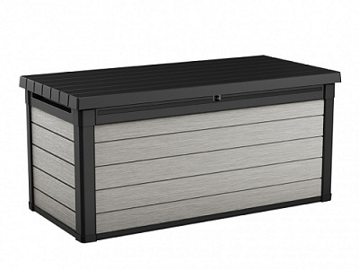 Сундук KETER Денали 570 л (Denali DuoTech Deck Box 570L) серый 17205943