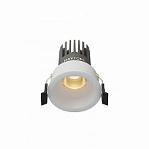 Точечный встраиваемый светильник Maytoni Dip / Дип DL123-10W-2.7K-W
