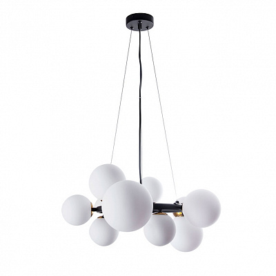 Подвесная люстра ARTE LAMP GEMINI A2243SP-10BK