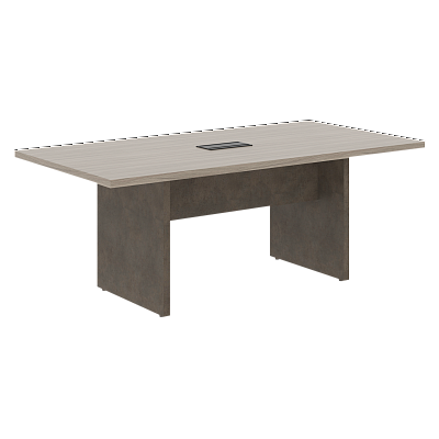 Стол для заседаний Skyland ВУД-ЭНД-СТОУН (WOOD&Stone) СФ-531101 Дрифтвуд / Бетон чикаго темно-серый 2000х1020х760