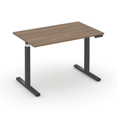 Стол регулируемый по высоте 118х72 с электроприводом Рива Мув Ап MV.SE-2.7 Дуб Аризона / Антрацит