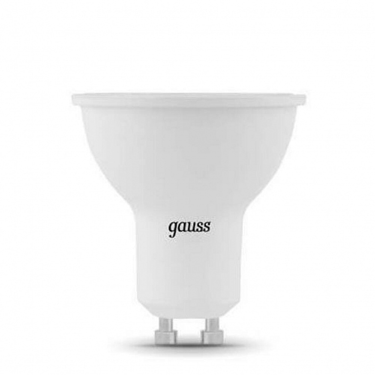 Лампа Gauss MR16 9W 830lm 3000K GU10 LED 1/10/100