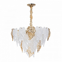 Подвесная люстра Arte Lamp Lilly золото, белый A4070LM-9GO