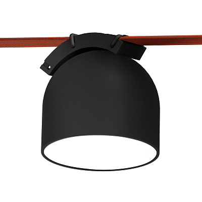 Св-к трек. Черный LED 1*12W 4000K 794Lm Ra90 120 IP20 D100xH107 48V St Luce BAND / БЕНД ST451.446.12.2