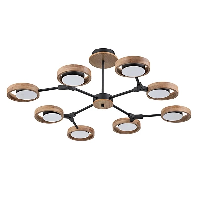 Люстра на штанге ARTE LAMP SIGNORA A2454PL-8BK