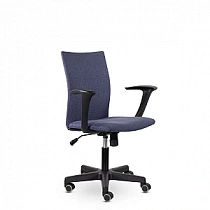 Кресло компьютерное Бэрри М-902 TG пластик ткань М синий