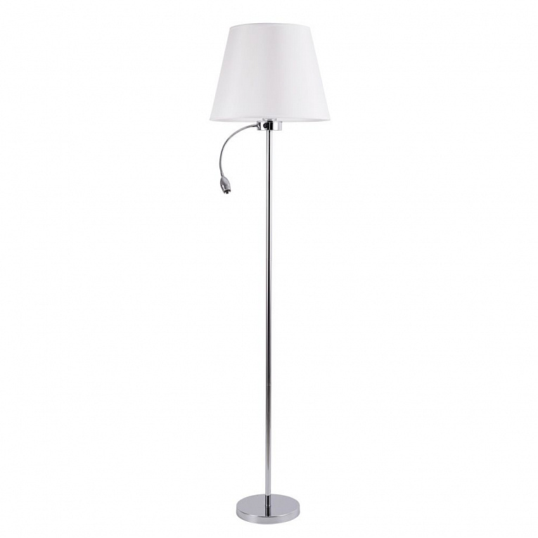 Торшер с лампой для чтения Arte Lamp Elba A2581PN-2CC